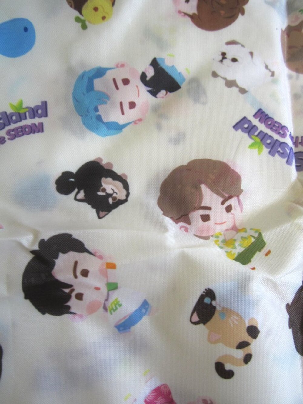 BTS Korean Boy Band Singer Band Reusable Shopping Bag NEW - Picture 8 of 12
